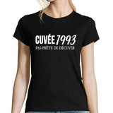 T-shirt Femme Anniversaire Cuvée 1993 - Planetee
