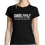 T-shirt Femme Anniversaire Cuvée 1992 - Planetee