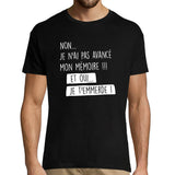 T-shirt homme Mémoire de Fin d'études - Planetee
