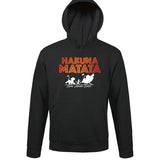 Sweat à Capuche Hakuna Matata sans Aucun Soucis - Planetee