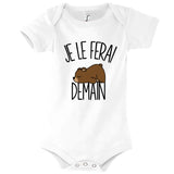 Body bébé Ours - Planetee