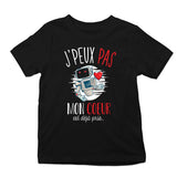 T-shirt enfant J'peux pas Mon coeur est déjà pris noir - Planetee