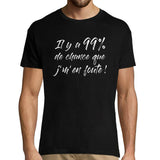 T-shirt Homme Sondage - Planetee