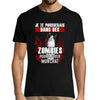 T-shirt Homme Chat Zombies - Planetee
