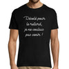 T-shirt Homme Retard - Planetee