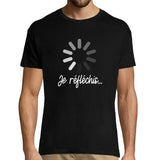 T-shirt Homme Je réfléchi - Planetee