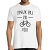 T-shirt Homme Je peux pas Vélo - Planetee