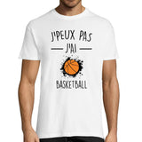 T-shirt Homme Je peux pas j'ai Basketball - Planetee