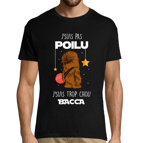 T-shirt homme Chewbacca Poilu Chou Bacca - Planetee