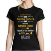 T-shirt femme Hakuna Matata Nimbus 2000 - Planetee