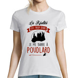 T-shirt Femme Réalité Poudlard - Planetee