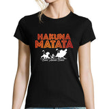 T-shirt Femme Le Roi Lion Hakuna Matata - Planetee