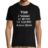 T-shirt homme Yvan Retraité - Planetee