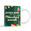 Tasse Noël Météorologue femme Vert - Planetee