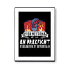 Affiche Freefight Légende - Planetee