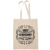 Sac Tote Bag 1962 Naissance Légende beige - Planetee