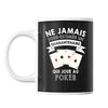 Mug Poker Quarantenaire Homme 40 ans - Planetee