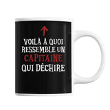 Mug Capitaine Qui déchire - Planetee