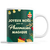 Tasse Noël Pharmacien homme Vert - Planetee