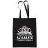 Sac Tote Bag Karaté Légende tu deviendras Noir - Planetee