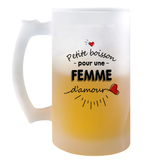 Chope de bière Petite Boisson d'une Femme d'amour - Planetee