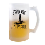 Chope de bière Paddle j'peux pas - Planetee