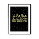 Affiche kendo soit avec toi - Planetee