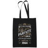 Sac Tote Bag 1964 Femme Parfaite 60 ans - Planetee