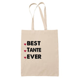 Sac Tote Bag Best Tantine Ever - Planetee