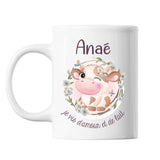 Mug Anaé Amour et Biberon de Lait Vache - Planetee