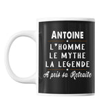 Mug Antoine départ retraite - Planetee