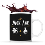 Mug anniversaire 67 ans Humour - Planetee