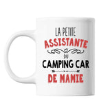 Mug La Petite Assistante du Camping Car de Mamie - Planetee