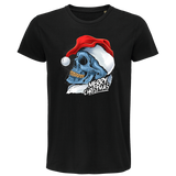 T-shirt homme Tête de Mort Père Noël - Planetee