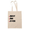 Sac Tote Bag Best Bibi Ever - Planetee