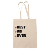 Sac Tote Bag Best Bibi Ever - Planetee