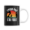 Mug J'peux pas foot vintage - Planetee