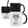 Mug magique Pas de vie sans Husky - Planetee