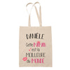 Tote Bag Danièle Meilleure Maman - Planetee