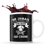 Mug personnalisable cuisine Prénom Femme Métier Age pour Cuisinière - Planetee
