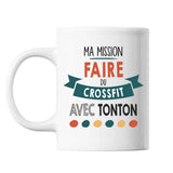 Mug Ma mission Crossfit avec Tonton - Planetee