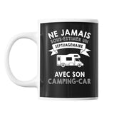 Mug Camping car Septuagénaire Homme 70 ans - Planetee