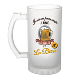 Chope de bière pour Femme Roller et Bière | Verre à bière pinte Cadeau Apéro Humour alcool et sport pour patineuse - Planetee