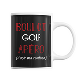 Mug Golf C'est ma Routine - Planetee