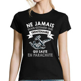 T-shirt femme parachute trentenaire - Planetee