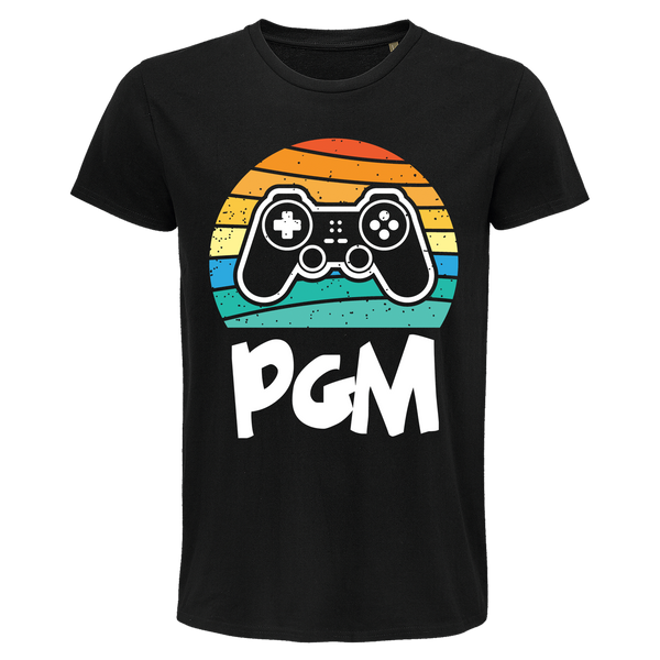 T-shirt couple PGM NOOB version homme - Planetee