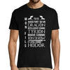 T-shirt Homme Fils Référence Game of Thrones - Planetee