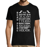 T-shirt Homme Beau-père Référence Game of Thrones - Planetee