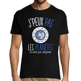 T-shirt homme J'peux pas les planètes ne sont pas alignées - Planetee
