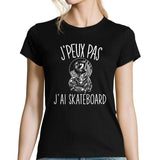 T-shirt Femme Skateboard - Planetee